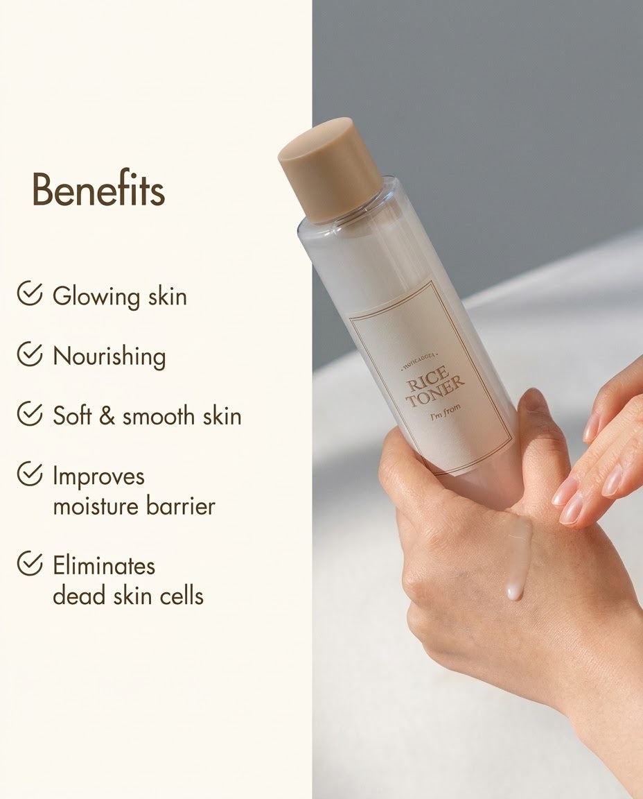 I’m From Rice Toner – Hydrating & Brightening Facial Toner