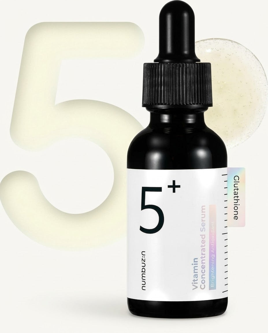 5+ Vitamin C & Glutathione Concentrated Face Serum