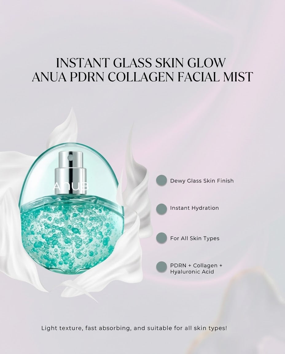 Anua Blue Mist PDRN + Hyaluron Capsule Serum Mist