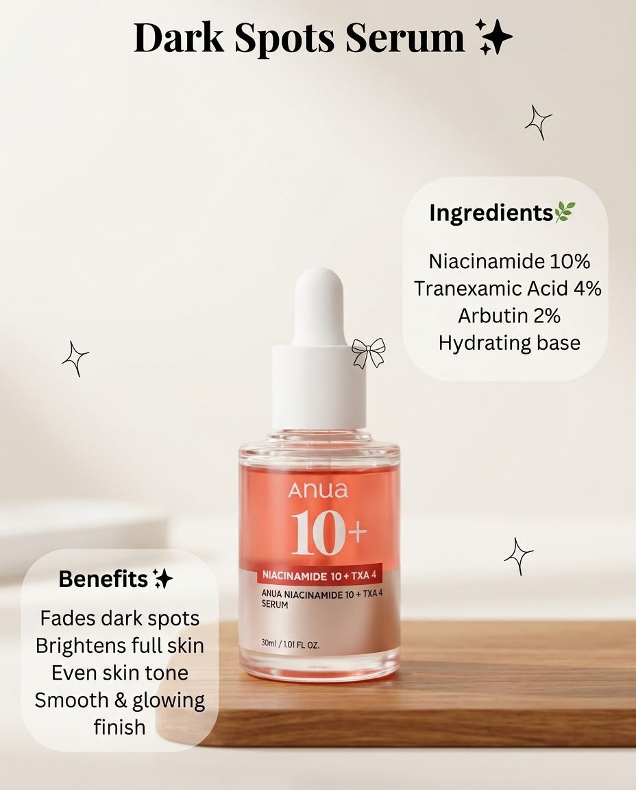 Anua Niacinamide 10% + TXA 4% Serum