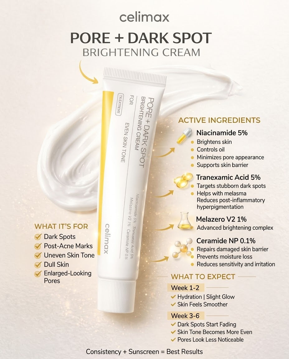 Celimax Pore + Dark Spot Brightening Cream
