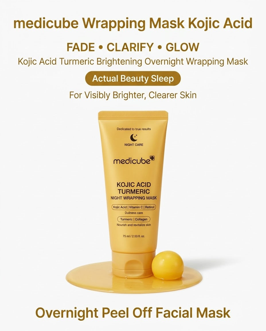 Medicube Kojic Acid Turmeric Night Wrapping Mask