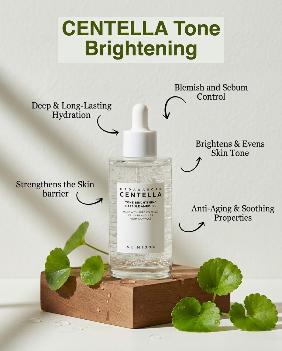 SKIN1004 Madagascar Centella Tone Brightening Capsule Ampoule