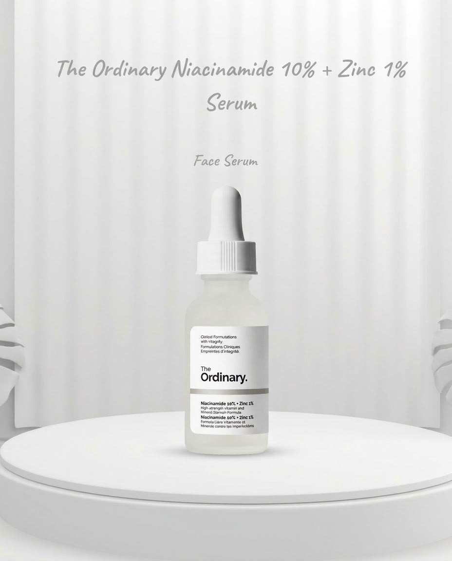 The Ordinary Niacinamide 10% + Zinc 1% – High-Strength Blemish Serum 30ml