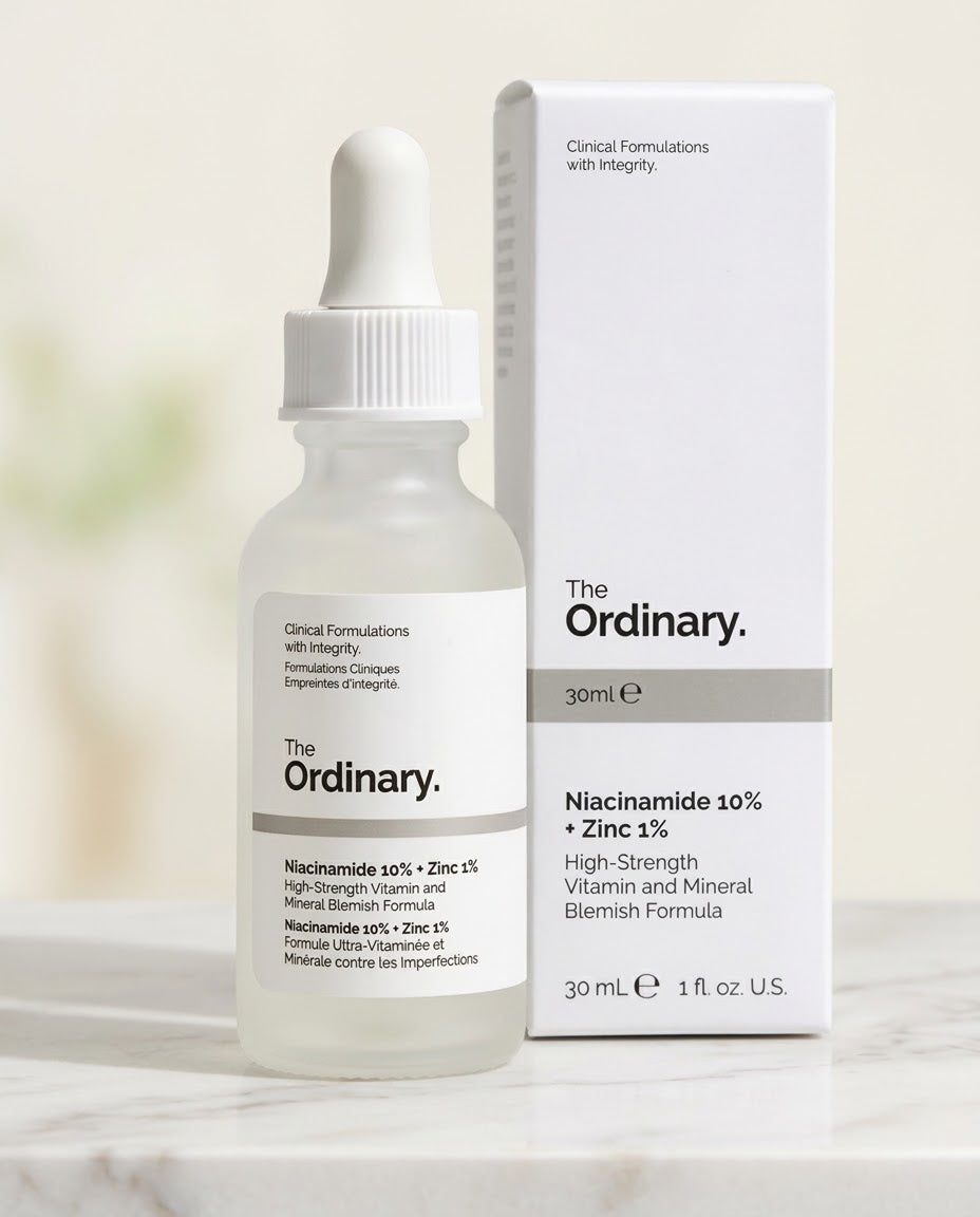 The Ordinary Niacinamide 10% + Zinc 1% – High-Strength Blemish Serum 30ml