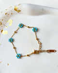 Turquoise Flower Bracelet